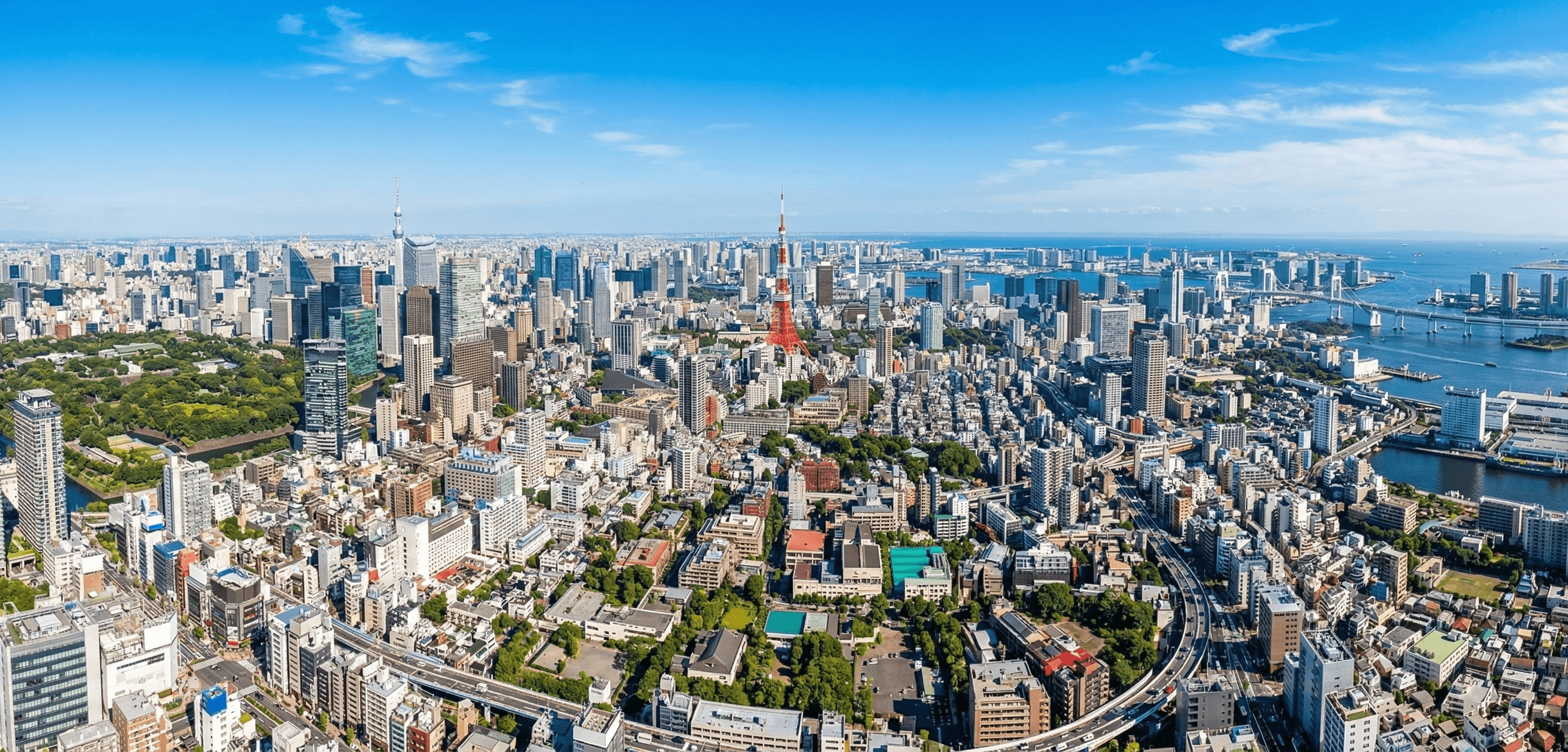 東京の都市景観 ― テクノロジーと建設が融合する街